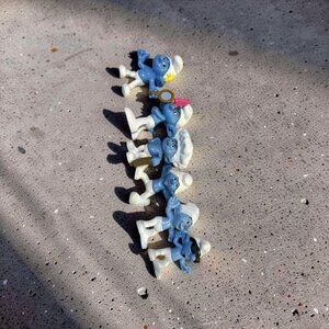 Lot of 6 Smurfs 2 Movie McDonald's Happy Meal Toys 2013 Peyo Figures Smurfette